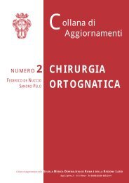 CHIRURGIA ORTOGNATICA - Scuola Medica Ospedaliera