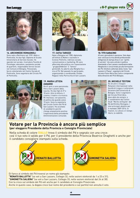 Con il PD per Macciantelli - Partito Democratico