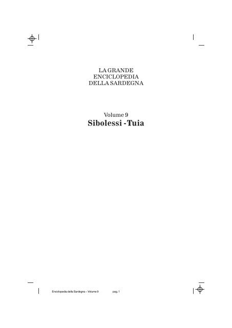 PDF Sardegna nono volume 1 570 Sardegna Cultura 