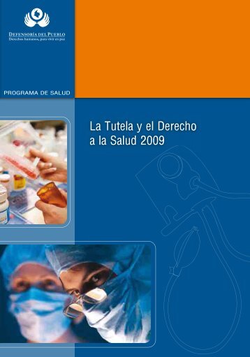 La Tutela y el Derecho a la Salud 2009 - Defensoría del Pueblo