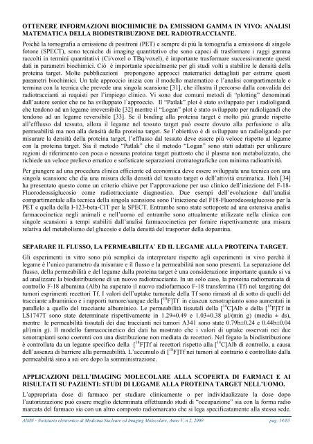 MEDICINA NUCLEARE - Crosetto Foundation