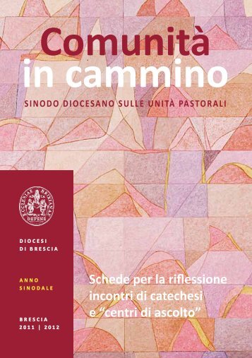 Schede per il catechista - Diocesi di Brescia
