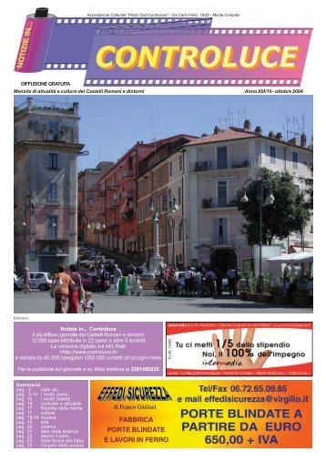 ottobre 2004.pdf - Notizie in... controluce