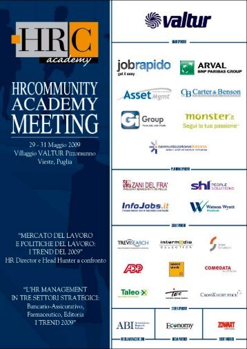 atti del convegno - HRCommunity Academy