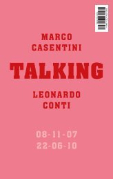TALKING - Marco Casentini