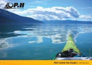 P&H Custom Sea Kayaks | 2007 Brochure - Sea-Sports