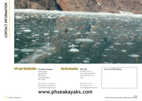 P&H Custom Sea Kayaks | 2007 Brochure - Sea-Sports