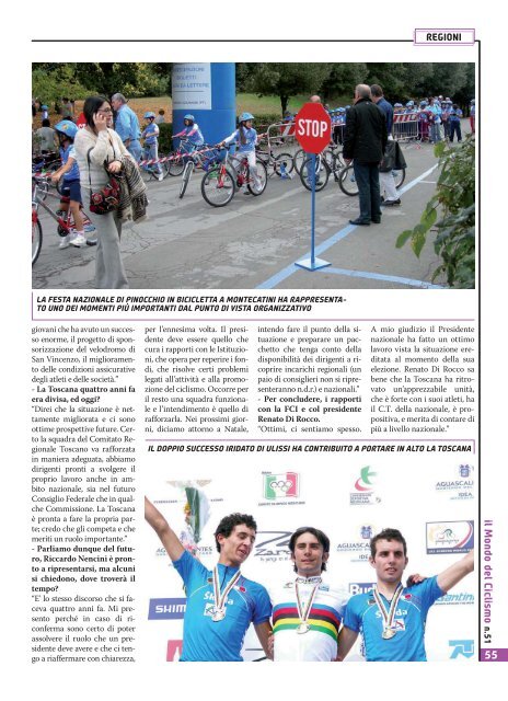 Da togliere il fiato - Federazione Ciclistica Italiana