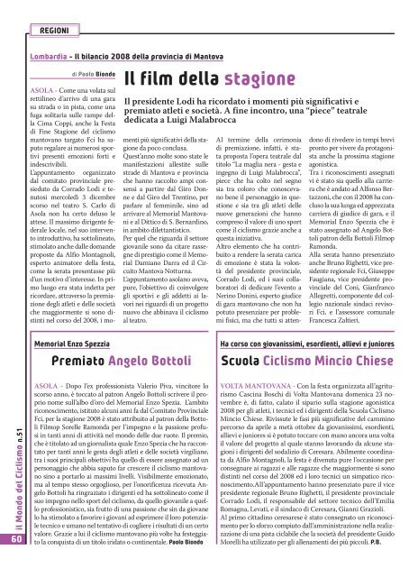 Da togliere il fiato - Federazione Ciclistica Italiana