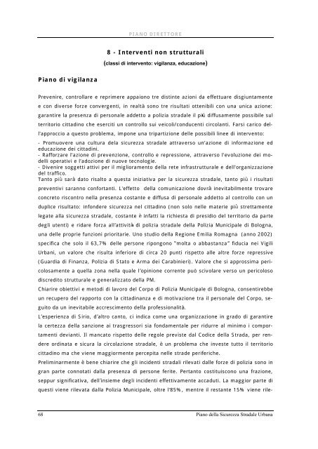 Piano Direttore Sicurezza.pdf - Comune di Bologna