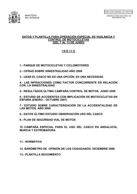 DATOS Y PLANTILLA PARA OPERACIÓN ESPECIAL DE ... - Carlet