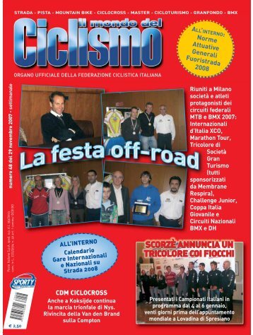 pista - mountain bike - ciclocross - Federazione Ciclistica Italiana