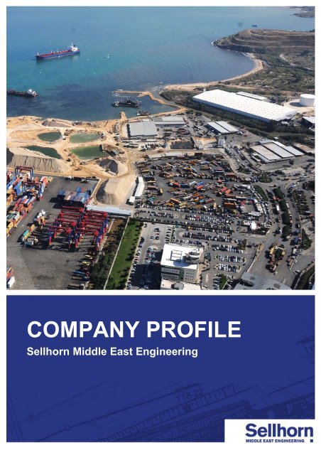 Company Profile (PDF 562 KB) - Sellhorn Ingenieurgesellschaft mbH