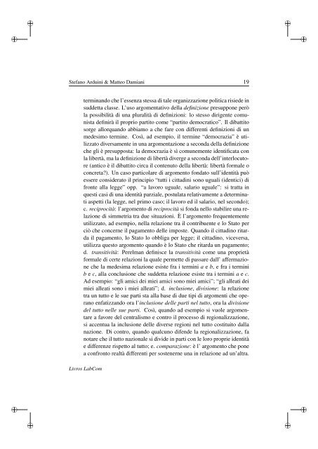 Dizionario di retorica - Livros LabCom - UBI
