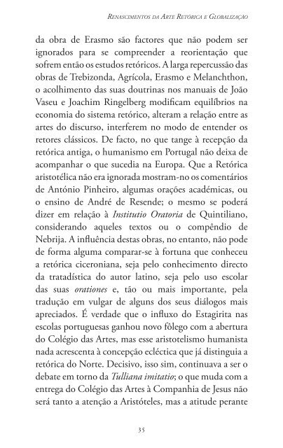 Homo eloquens homo politicus. A retórica e a construção da cidade ...