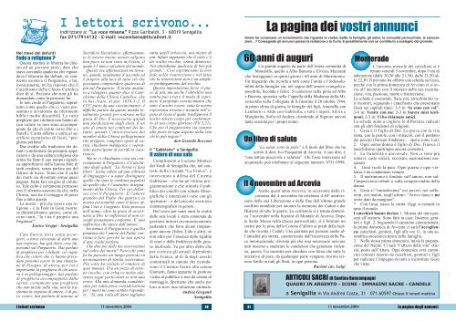 Leggi l'intero giornale in formato .pdf (circa 700 Kb) - Diocesi di ...