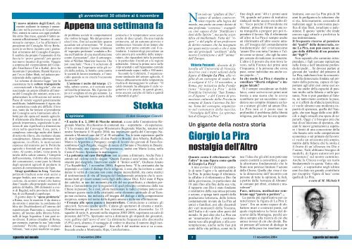 Leggi l'intero giornale in formato .pdf (circa 700 Kb) - Diocesi di ...