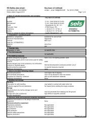 EG-Safety data sheet: Soy bean oil (refined) - O. & L. Sels GmbH