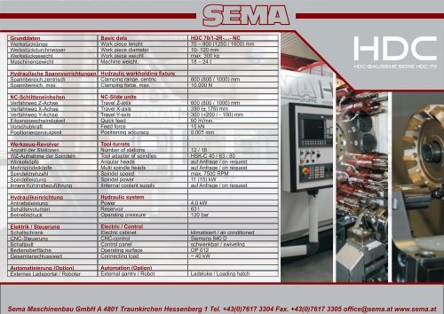 HDC - SEMA