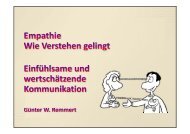 Empathie - Wie Verstehen gelingt (pdf) - Seminarhaus SCHMIEDE