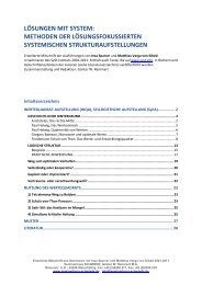 Lösungen mit System: Wertequadrat - Seminarhaus SCHMIEDE