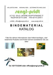 bindematerial - Sengl-Pridt
