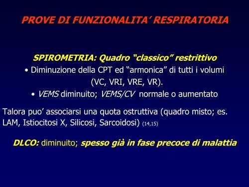 INTERSTIZIOPATIE POLMONARI - laprimapietra - Altervista