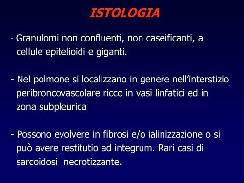 INTERSTIZIOPATIE POLMONARI - laprimapietra - Altervista