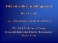 Fibrosi cistica: aspetti genetici - Ordine dei Medici chirurghi e degli ...
