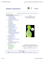 PT / Malattie respiratorie - Enciclopedia di medicina popolare