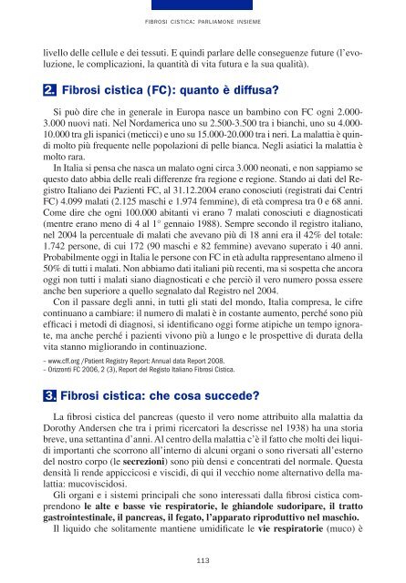 Fibrosi Cistica: parliamone insieme - Parte terza: l'età adulta