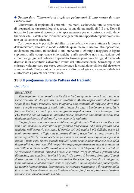 Fibrosi Cistica: parliamone insieme - Parte terza: l'età adulta