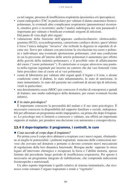 Fibrosi Cistica: parliamone insieme - Parte terza: l'età adulta