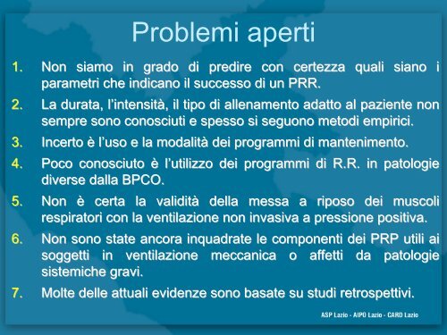 Riposo dei muscoli respiratori (VM) B - Agenzia di Sanità Pubblica ...