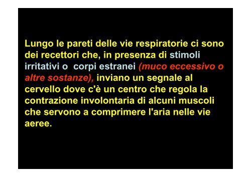 3 tosse ed emottisi - Facoltà di Medicina e Chirurgia - Università ...