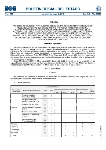 BOLETÍN OFICIAL DEL ESTADO