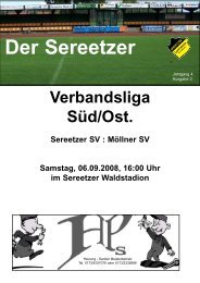 Ausgabe 3 - Sereetzer SV