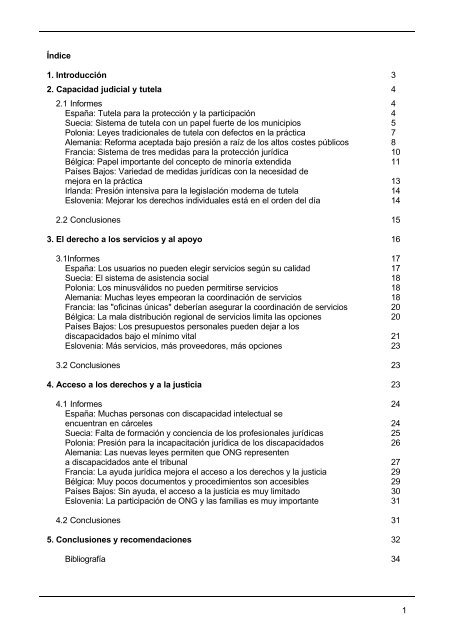 Justicia, Derechos e Inclusión para las Personas con Discapacidad Intelectual