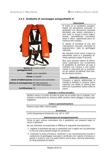 Soccorso Acquatico 1 - Manuale Operatore - Libero