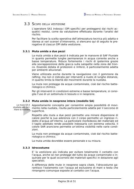 Soccorso Acquatico 1 - Manuale Operatore - Libero