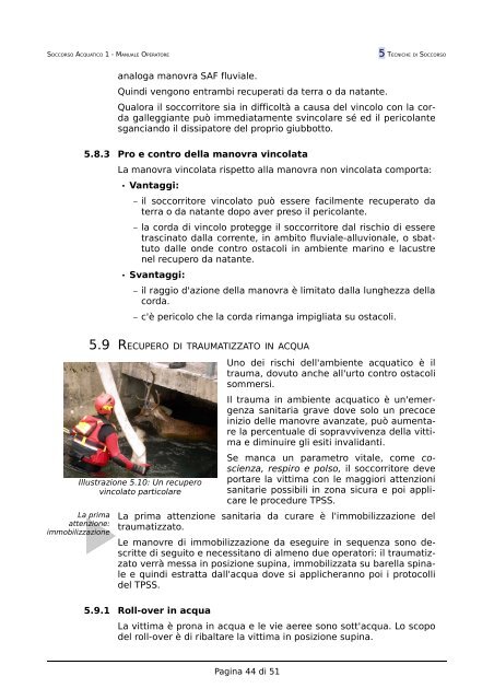 Soccorso Acquatico 1 - Manuale Operatore - Libero