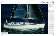 Comet 41s - Comar yachts