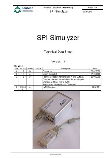 SPI-Simulyzer - SesKion GmbH Leinfelden-Echterdingen