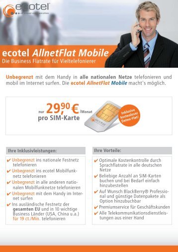 ecotel AllnetFlat Mobile