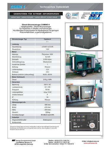Camino 4 - pdf - Stange Energietechnik GmbH