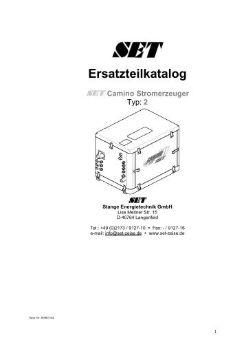 Camino 2 EA200 PDF - Stange Energietechnik GmbH