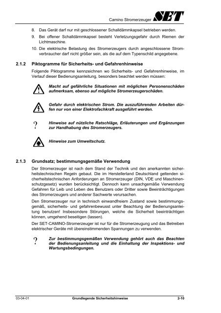 Einbau- und Inbetriebnahmeanleitung - Stange Energietechnik GmbH