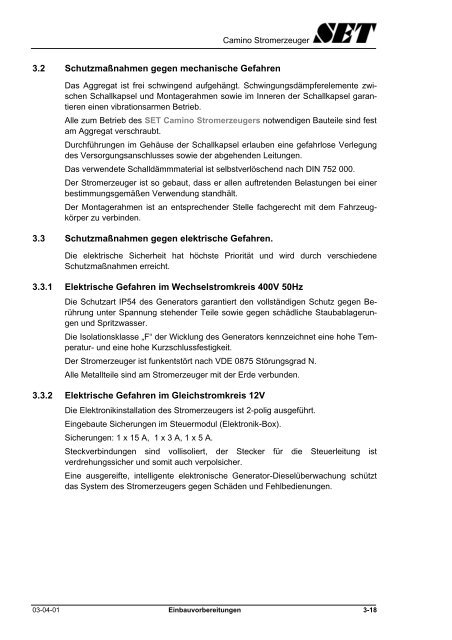 Einbau- und Inbetriebnahmeanleitung - Stange Energietechnik GmbH