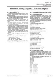 Section 09. Wiring Diagrams - industrial engines