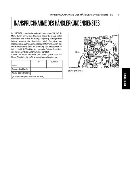 Werkstatthandbuch Kubota Z482 - 722